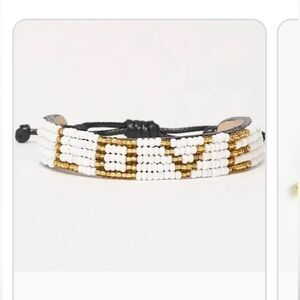 ❤️ NWT Ubuntu Life LOVE Bracelet • Adjustable, Handwoven, Beaded